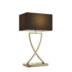 Lucande Evaine Lampada Da Tavolo Ottone/nero -Philips Hue Shop 9624550 5