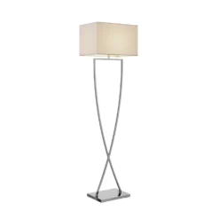 Lucande Evaine Lampada Da Terra Cromo/bianco -Philips Hue Shop 9624551 5