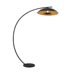 Lampada Da Terra Ad Arco Lindby Emilienne, Nero, Color Oro, 180 Cm -Philips Hue Shop 9626571 5