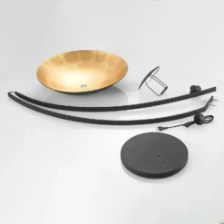 Lampada Da Terra Ad Arco Lindby Emilienne, Nero, Color Oro, 180 Cm -Philips Hue Shop 9626571 7