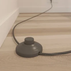 Lucande Jinda Piantana Di Legno, Tessuto Blu -Philips Hue Shop 9627079 8