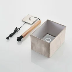 Lucande Heily Lampada Da Tavolo, Angolare, Grigio -Philips Hue Shop 9627517 8