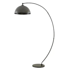 Lindby Lampada Da Terra Ad Arco Jonera, Interruttore A Pedale, Grigio -Philips Hue Shop 9628091 2