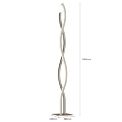 Lucande Mairia Lampada Da Terra LED Ondulata -Philips Hue Shop 9639183 5