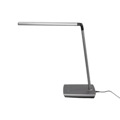 Lindby Lampada Da Scrivania A LED Kuno, Grigio, USB, Touch Dimmer -Philips Hue Shop 9643036 3
