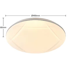 Lindby Smart Plafoniera A LED Favoria, Tuya RGBW CCT 49 Cm -Philips Hue Shop 9930016 2